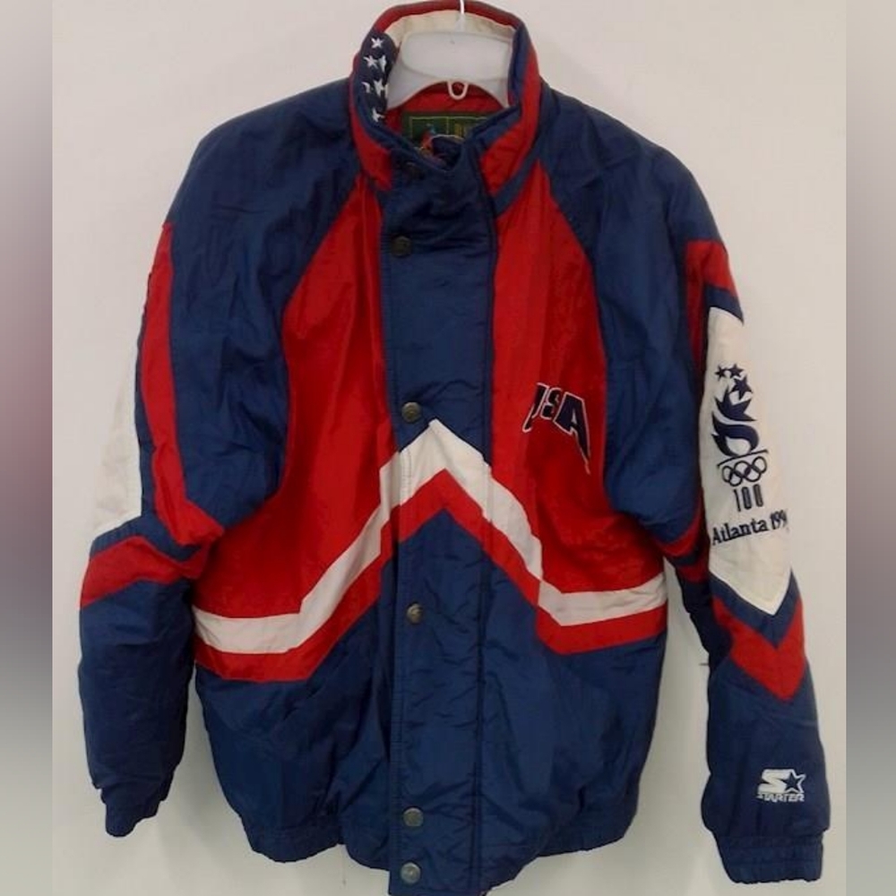 Vintage Starter Atlanta Olympics Game Jacket